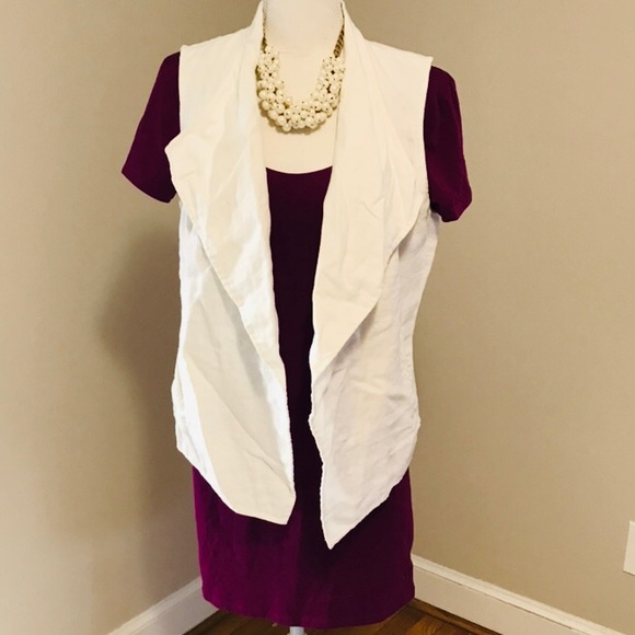 J Jill Linen Vest - Picture 1 of 8